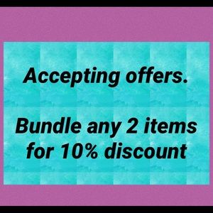 Check out my closet and send offers now.